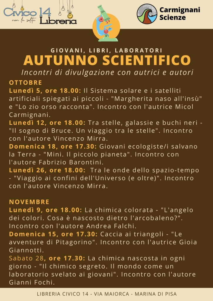 programma autunno scientifico